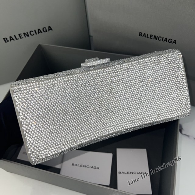 Balenciaga專櫃爆款燙磚重手工中號沙漏包手提包 巴黎世家Hourglass沙漏包 款號：8895 fyj1487